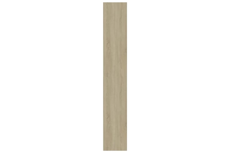 Bokhylla sonoma-ek 40x30x189 cm spånskiva - Brun - Förvaring - Hyllor - Bokhylla