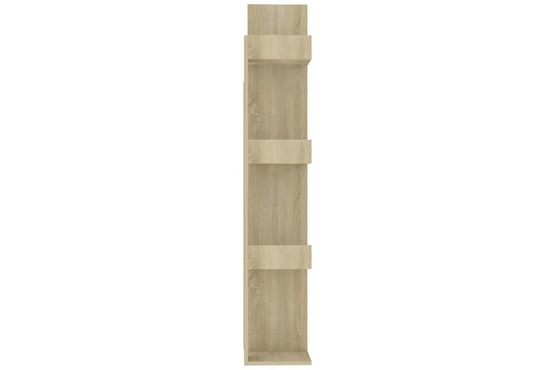 Bokhylla sonoma-ek 48x25,5x140 cm spånskiva - Brun - Förvaring - Hyllor - Bokhylla
