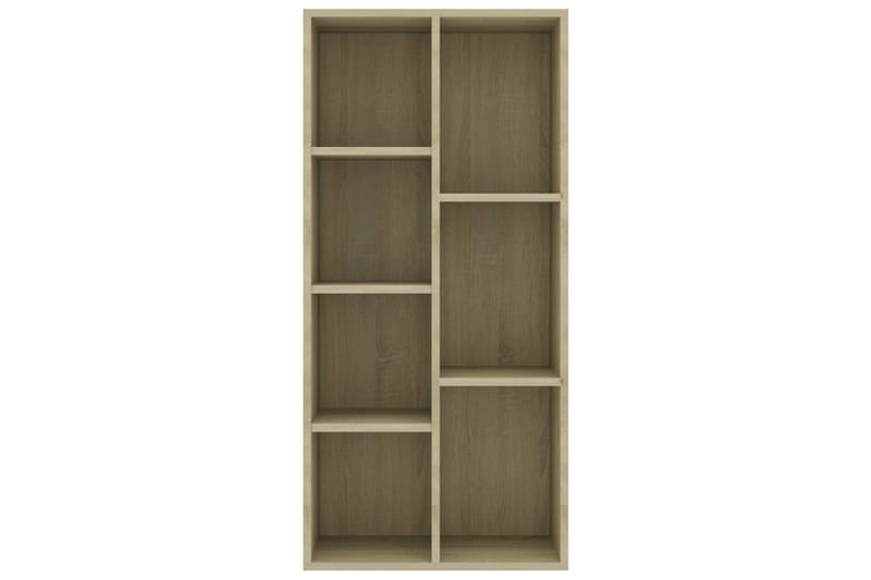 Bokhylla sonoma-ek 50x25x106 cm spånskiva - Brun - Förvaring - Hyllor - Bokhylla