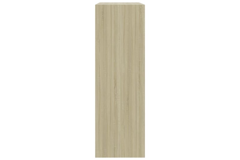 Bokhylla sonoma-ek 60x24x74,5 cm spånskiva - Brun - Förvaring - Hyllor - Bokhylla