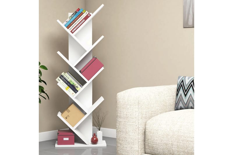 Bokhylla Spearin Bokhylla 46 cm Vit - Förvaring - Hyllor - Bokhylla