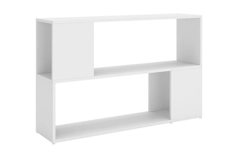 Bokhylla vit 100x24x63 cm spånskiva - Vit - Förvaring - Hyllor - Bokhylla
