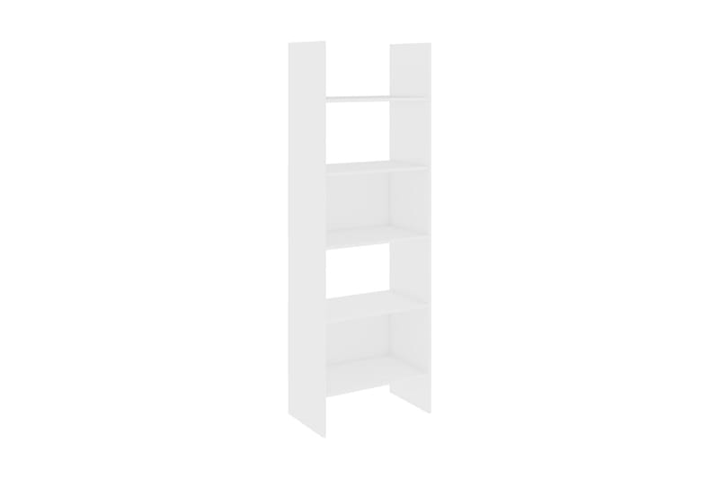 Bokhylla vit 60x35x180 cm spånskiva - Vit - Förvaring - Hyllor - Bokhylla