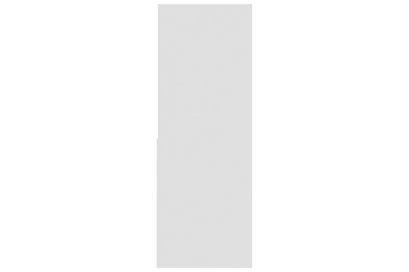 Bokhylla vit 67x24x161 cm spånskiva - Vit - Förvaring - Hyllor - Bokhylla