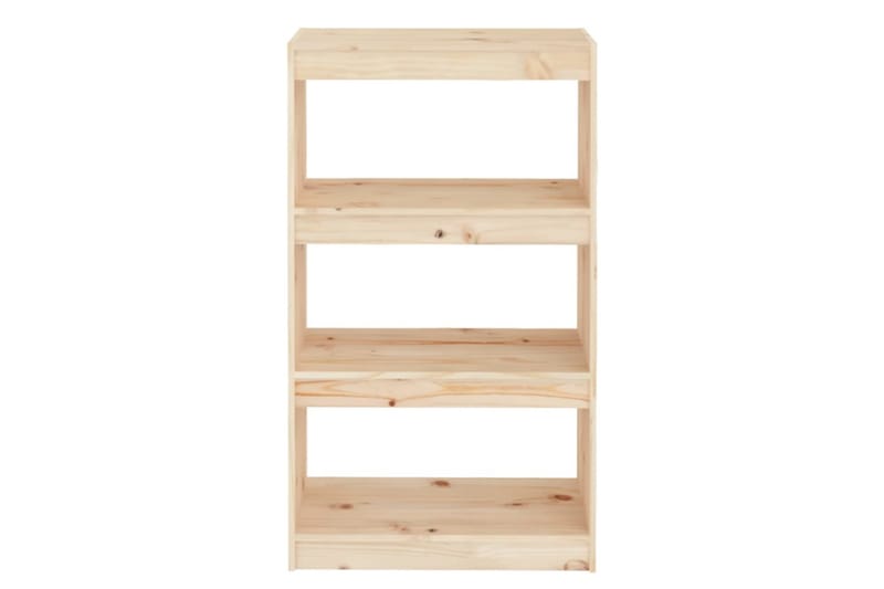 Bokhylla/rumsavdelare 60x30x103,5 cm massiv furu - Trä - Förvaring - Hyllor - Bokhylla