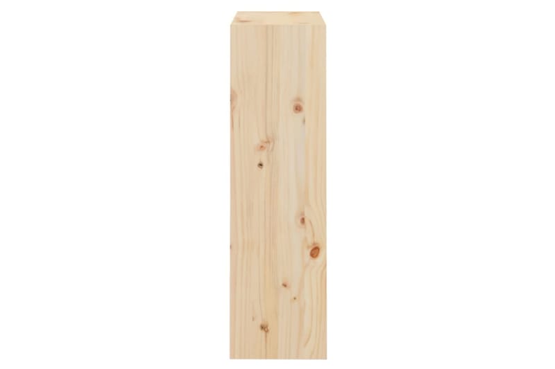 Bokhylla/rumsavdelare 60x30x103,5 cm massiv furu - Trä - Förvaring - Hyllor - Bokhylla