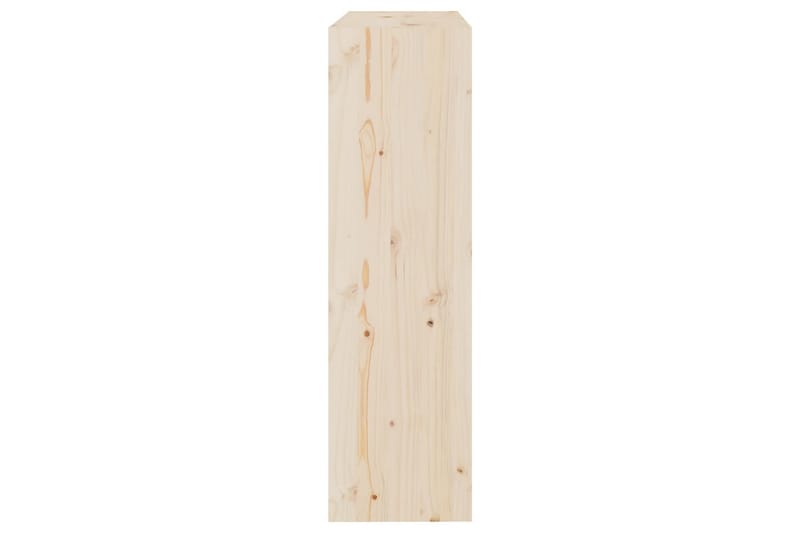 Bokhylla/rumsavdelare 80x30x103,5 cm massiv furu - Trä - Förvaring - Hyllor - Bokhylla