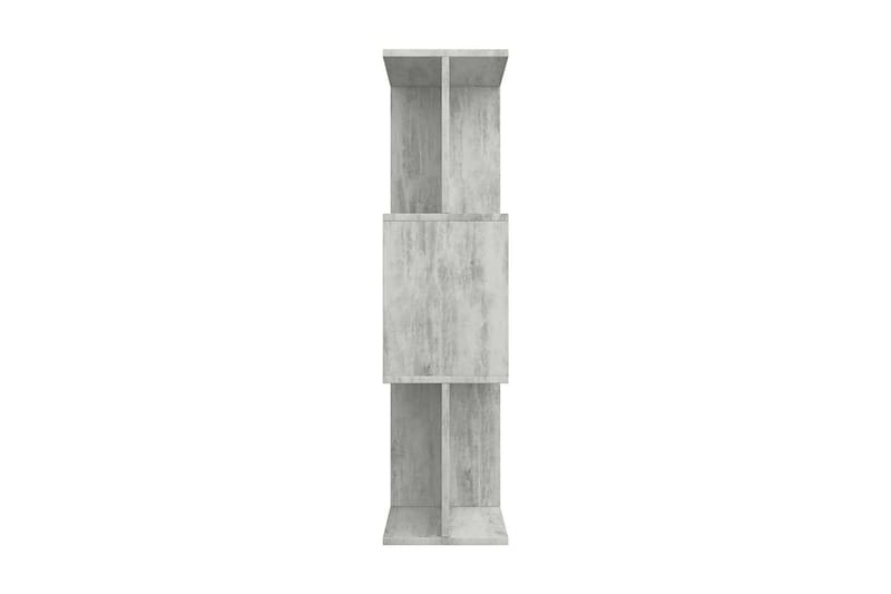 Bokhylla/Rumsavdelare betonggrå 80x24x96 cm spånskiva - Grå - Förvaring - Hyllor - Bokhylla