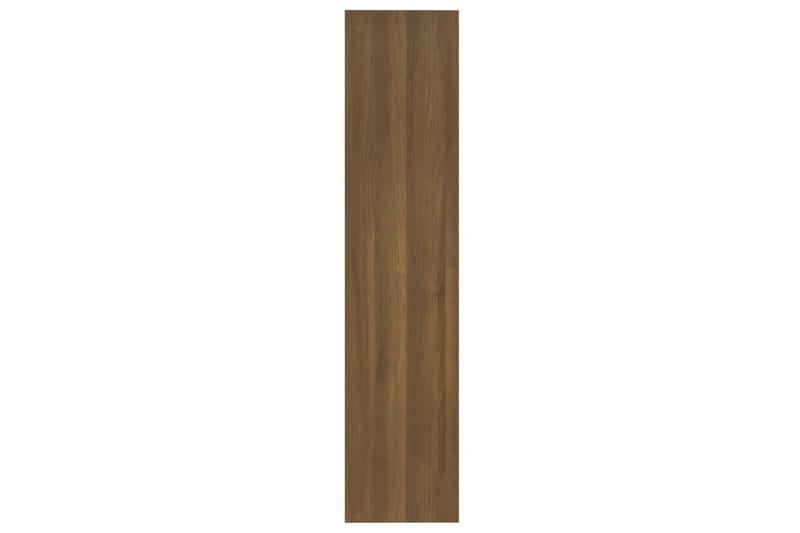 Bokhylla/Rumsavdelare brun ek 60x30x135 cm konstruerat trä - Brun - Förvaring - Hyllor - Bokhylla