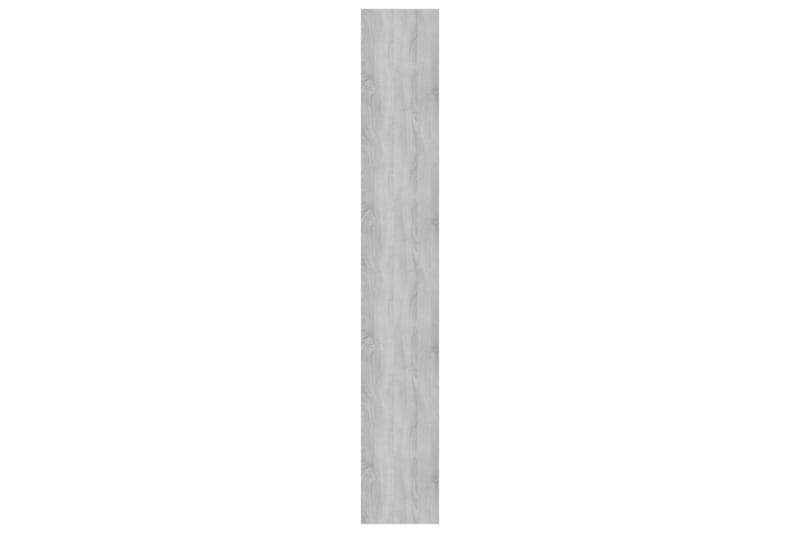 Bokhylla/Rumsavdelare grå sonoma ek100x30x198cm konstruerat - Grå - Förvaring - Hyllor - Bokhylla