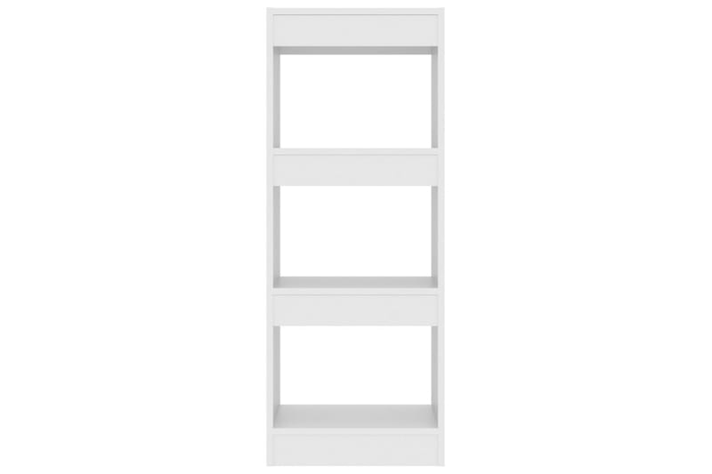 Bokhylla/Rumsavdelare vit 40x30x103 cm spånskiva - Vit - Förvaring - Hyllor - Bokhylla