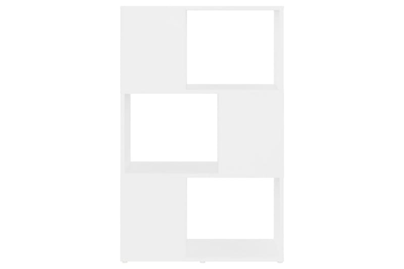 Bokhylla/Rumsavdelare vit 60x24x94 cm spånskiva - Vit - Förvaring - Hyllor - Bokhylla