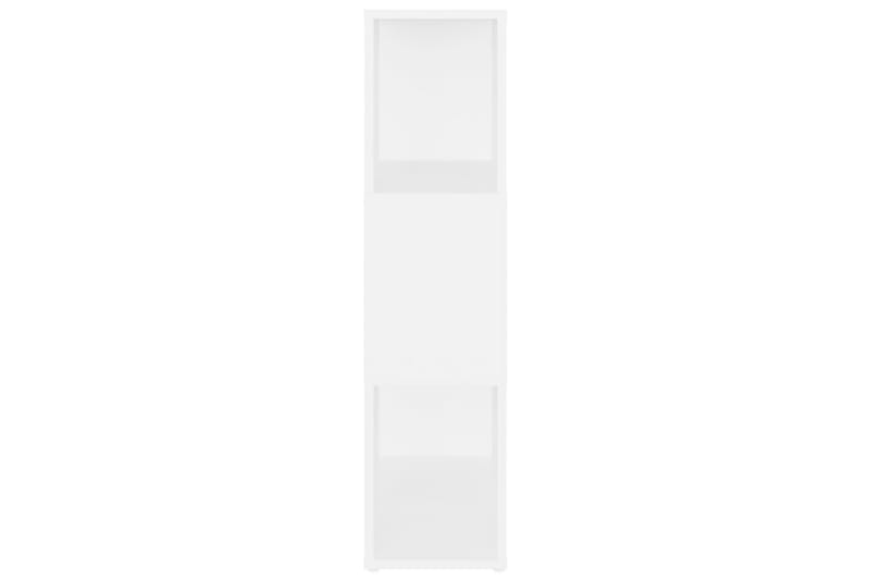 Bokhylla/Rumsavdelare vit 60x24x94 cm spånskiva - Vit - Förvaring - Hyllor - Bokhylla