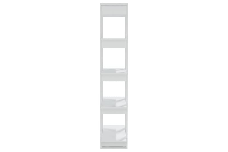 Bokhylla/Rumsavdelare vit 80x30x160 cm spånskiva - Vit - Förvaring - Hyllor - Bokhylla