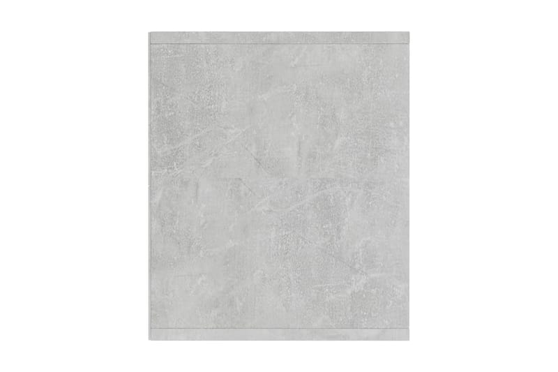 Bokhylla/TV-bänk betonggrå 143x30x36 cm - Grå - Förvaring - Hyllor - Bokhylla
