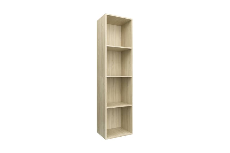 Bokhylla/TV-bänk sonoma-ek 36x30x143 cm spånskiva - Brun - Förvaring - Hyllor - Bokhylla