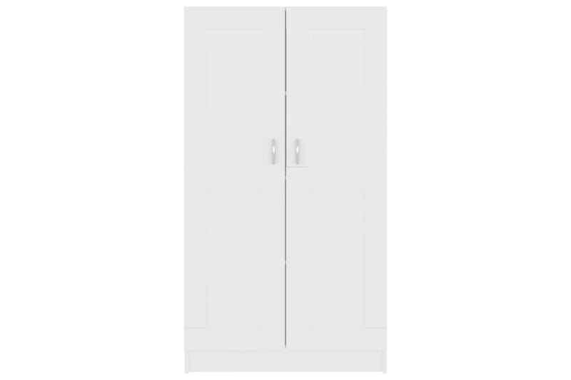 Bokskåp vit 82,5x30,5x150 cm spånskiva - Vit - Förvaring - Hyllor - Bokhylla