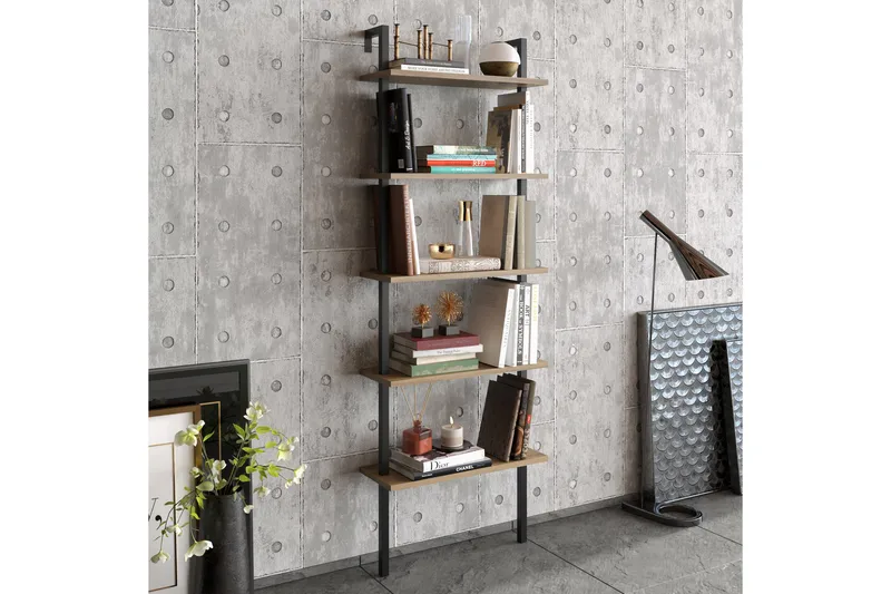 Brinkelid Bokhylla - Brun - Förvaring - Hyllor - Steghylla & trapphylla