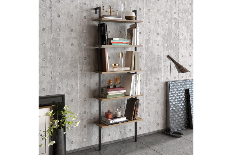 Brinkelid Bokhylla - Brun - Förvaring - Hyllor - Steghylla & trapphylla