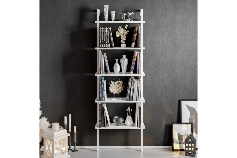 Brinkelid Bokhylla - Vit - Förvaring - Hyllor - Steghylla & trapphylla