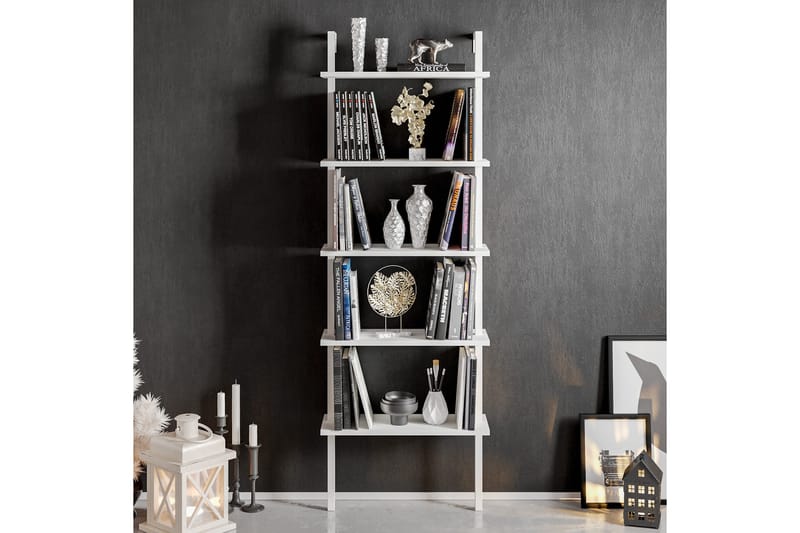 Brinkelid Bokhylla - Vit - Förvaring - Hyllor - Steghylla & trapphylla