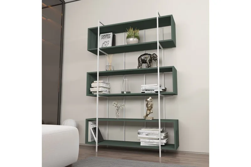 Bruti Bokhylla 120 cm - Vit - Förvaring - Hyllor - Bokhylla