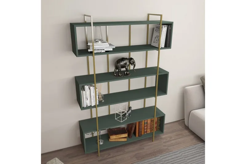 Bokhylla Bruti Grön / Rany - Grön / Rany - Förvaring - Hyllor - Bokhylla