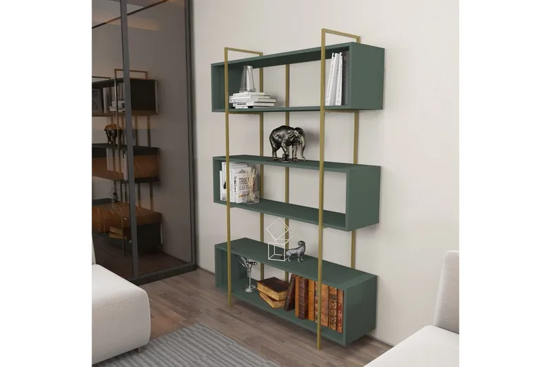 Bokhylla Bruti Grön / Rany - Grön / Rany - Förvaring - Hyllor - Bokhylla