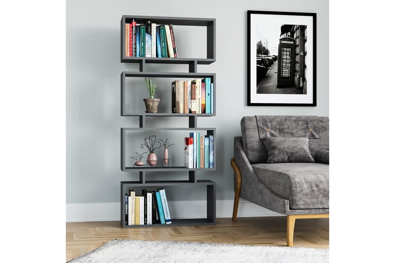 Burrells Bokhylla 72x25 cm - Antracit - Förvaring - Hyllor - Bokhylla