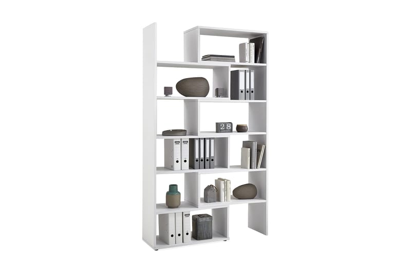 Calvia Utdragbar Bokhylla 84,2 cm i Målat Trä, Vit
