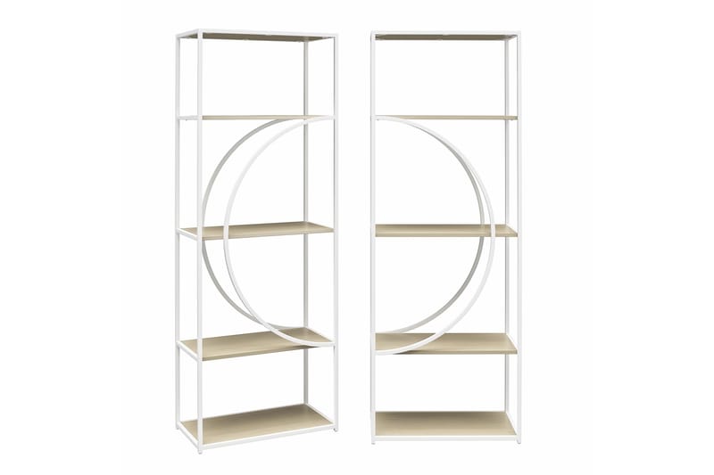 Cambridge Bokhylla 60,9x33,4 cm Vit - Dorel Home - Förvaring - Hyllor - Bokhylla