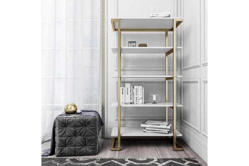 Camila Bokhylla 76x40 cm Vit - CosmoLiving - Förvaring - Hyllor - Bokhylla