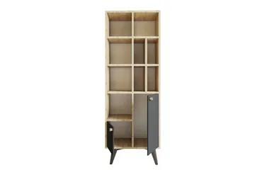Casabetania Bokhylla 30x60 cm - Natur/Antracit - Förvaring - Hyllor - Bokhylla