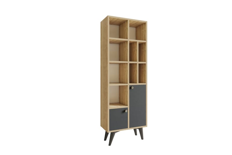 Casabetania Bokhylla 30x60 cm - Natur/Antracit - Förvaring - Hyllor - Bokhylla