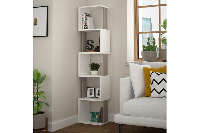 Chiranda Förvaringshylla - Vit/Trä - Förvaring - Hyllor - Bokhylla