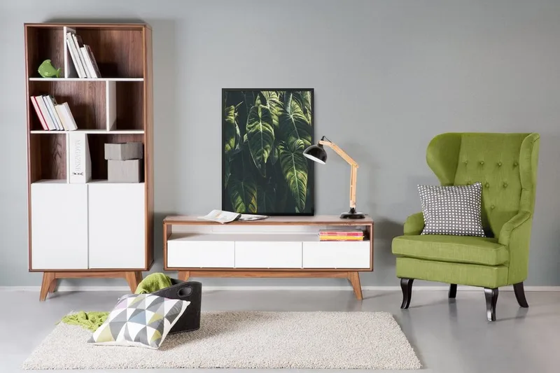 Columbus Hylla 79 cm - Trä/Natur - Förvaring - Hyllor - Bokhylla