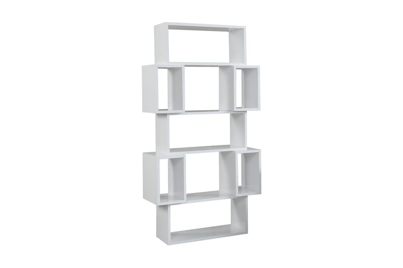 Comfortale Bokhylla 84 cm i Målat Trä, Vit