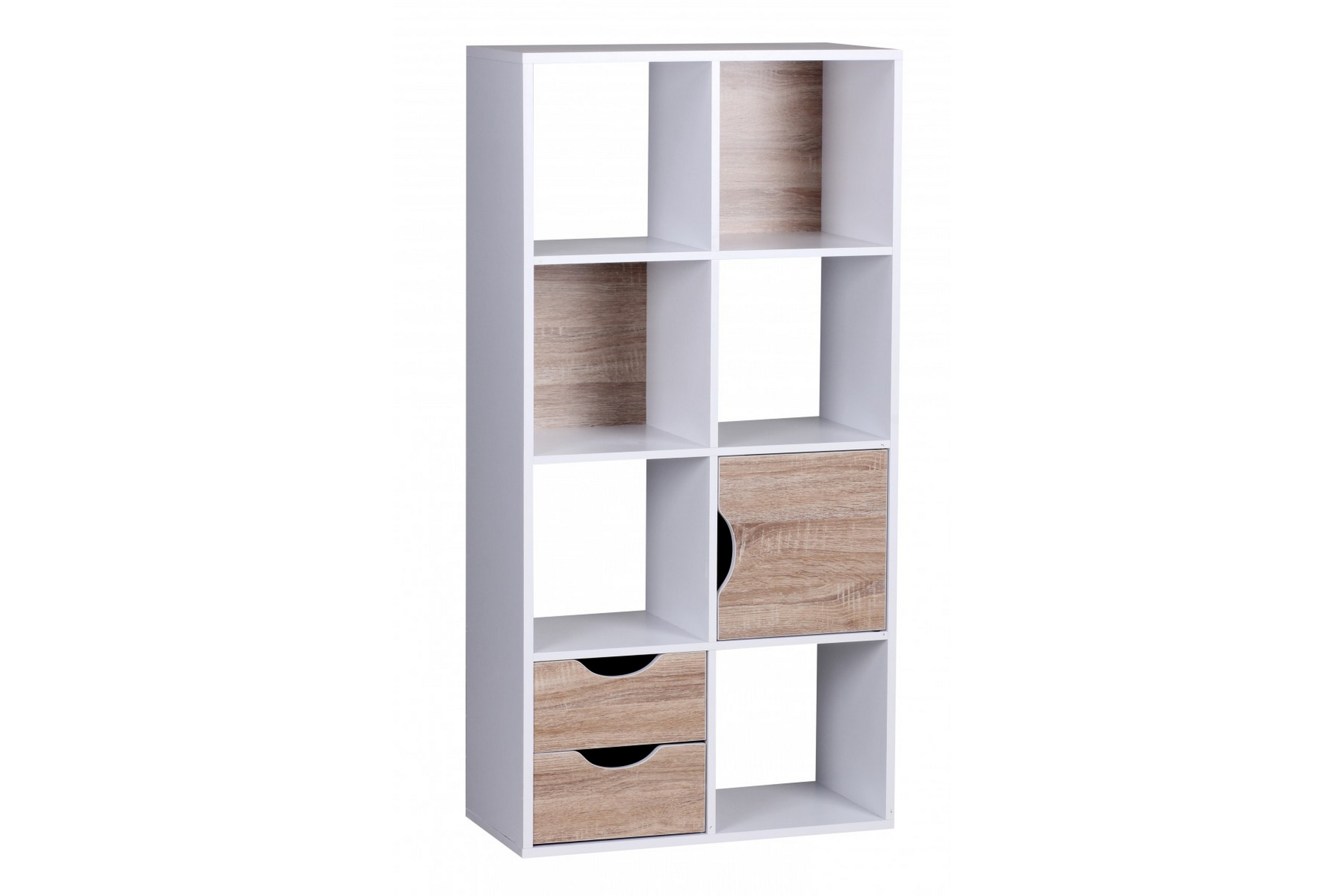 coroneos bokhylla vit -