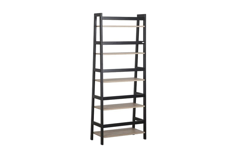 Croydon Bokhylla 64 cm i Trä med Metallram, Ljusbrun