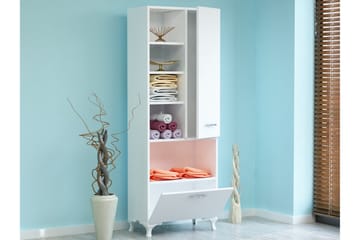 Decorotika Bokhylla 60 cm i Målat Trä - Vit - Förvaring - Hyllor - Bokhylla