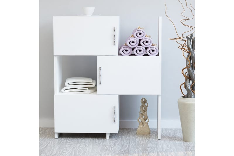 Decorotika Bokhylla 65 cm i Målat Trä, Vit