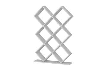 Decorotika Bokhylla 90 cm i Målat Trä - Vit - Förvaring - Hyllor - Bokhylla
