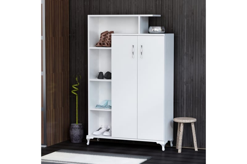 Decorotika Bokhylla 90 cm i Målat Trä - Vit - Förvaring - Hyllor - Bokhylla