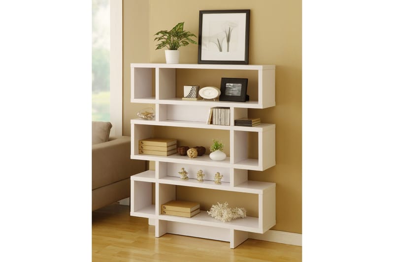 Decorotika Bokhylla 90 cm i Målat Trä - Vit - Förvaring - Hyllor - Bokhylla