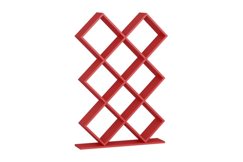 Decorotika Bokhylla, Röd