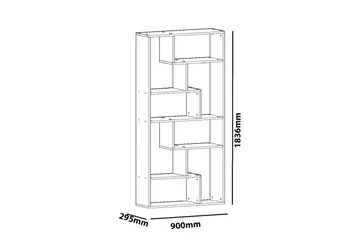 Decorotika Bokhylla - Vit - Förvaring - Hyllor - Bokhylla