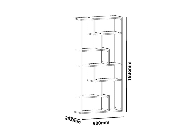 Decorotika Bokhylla - Vit - Förvaring - Hyllor - Bokhylla