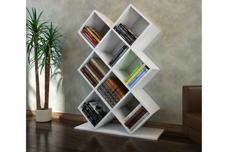 Decorotika Bokhylla - Vit - Förvaring - Hyllor - Bokhylla