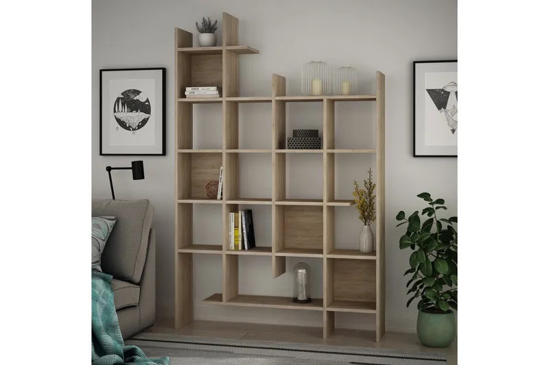 Decorta Bokhylla - Ek - Förvaring - Hyllor - Bokhylla