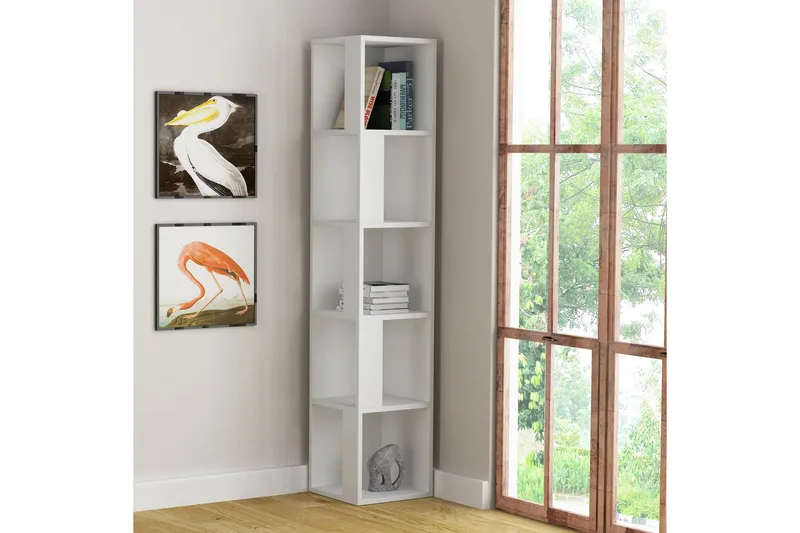 Decorta Bokhylla - Vit - Förvaring - Hyllor - Bokhylla